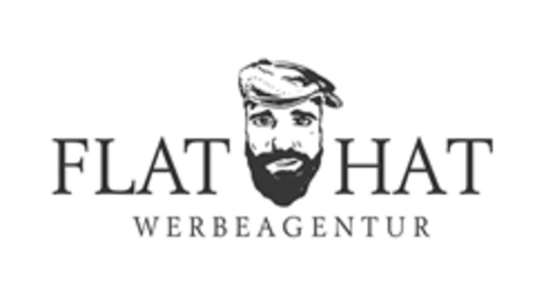 Logo FLAT HAT Werbeagentur